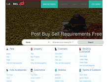 Tablet Screenshot of indiabigdeal.com